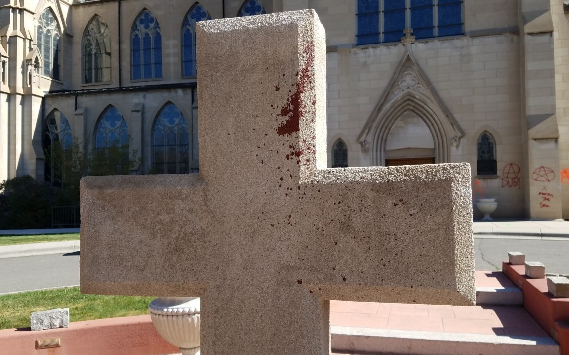 Another suspect charged in connection to Cathedral of Saint Helena vandalism