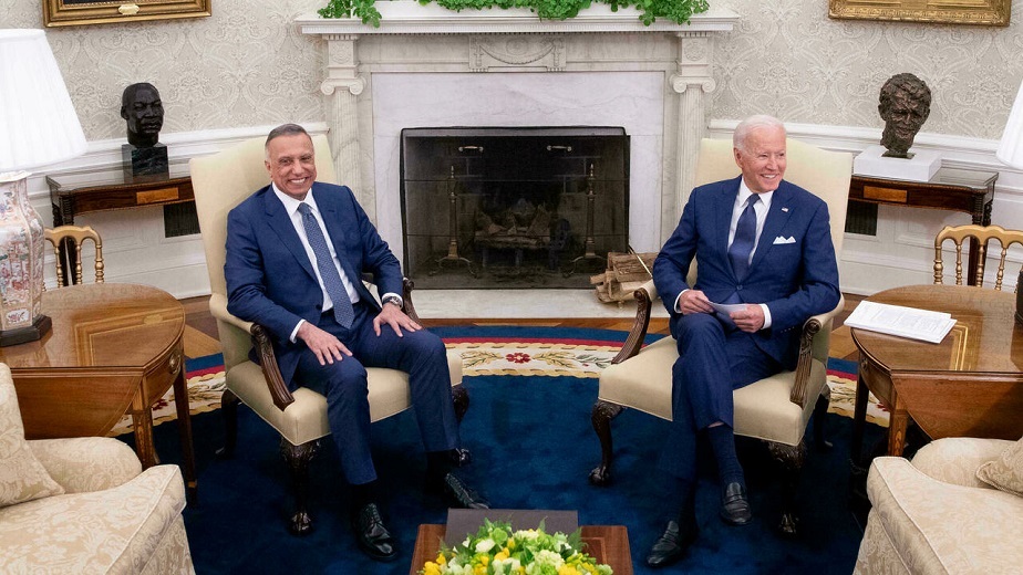 American military mission in Iraq to be strictly advisory by the end of the year, President Biden announces end of combat mission